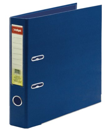 Регистратор 8,0 см. PVC INTELLIGENT DQ-186/DA-55 Синий