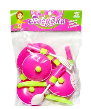 Набор Посудка 11 пред. в пакете