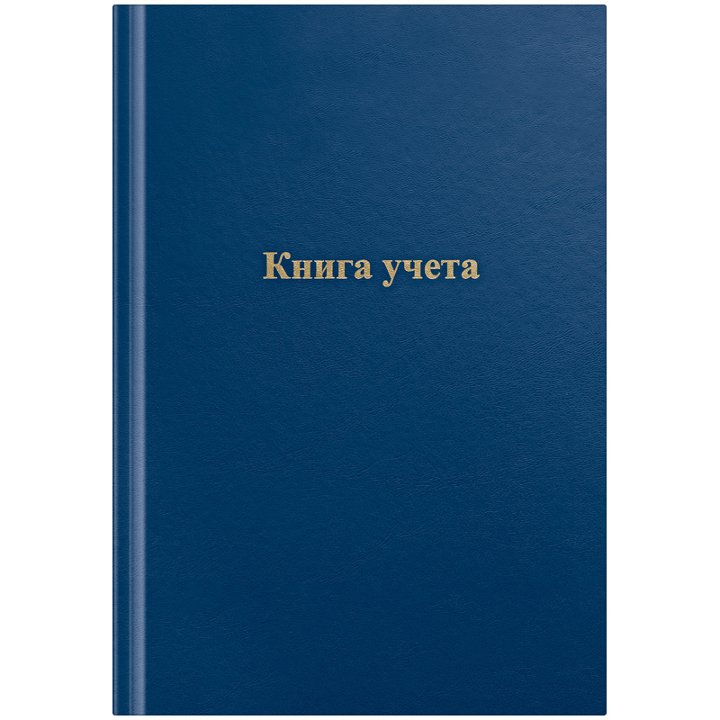 Книга учета А4, 96 л. тв. переплет клетка/линия, блок офсет_1