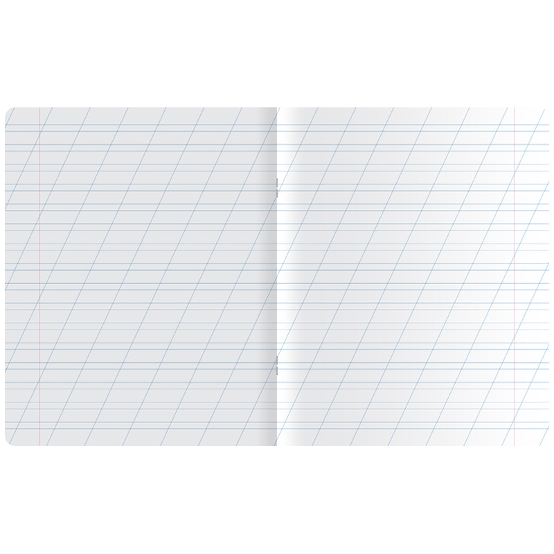 Тетрадь 12л., косая линия "Пятерка"_1