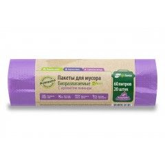 Мешки для мусора БИО Эколайф 60л (20шт)_1