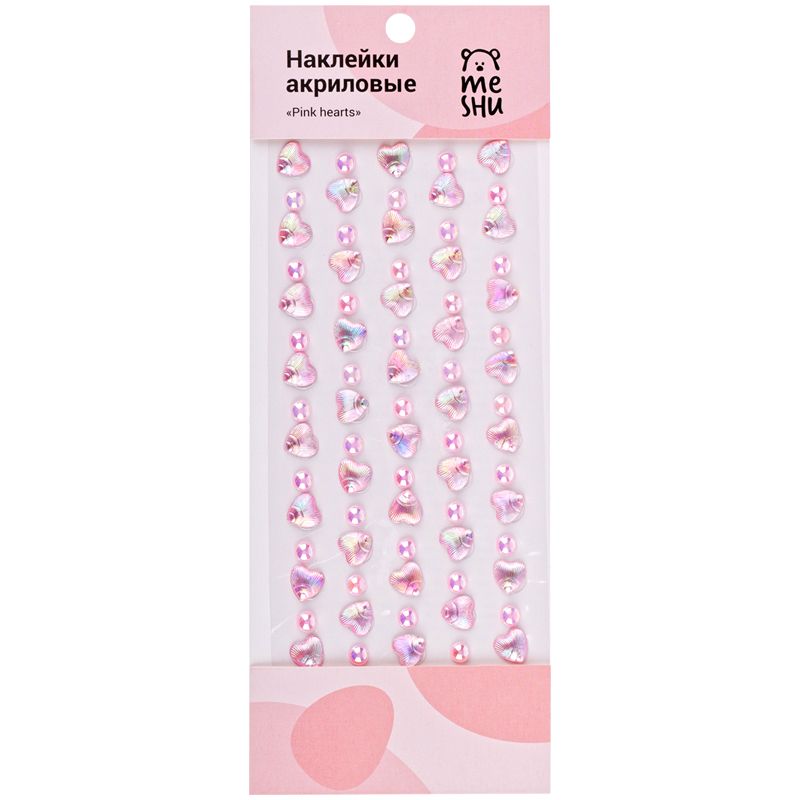Наклейки акриловые MESHU, 9*22,5см_2