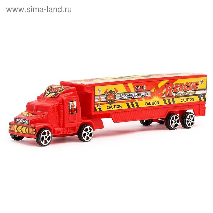 Грузовик инерционный "Тягач" МИКС  2634124_1