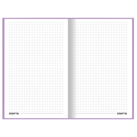 Блокнот А5 (134х206 мм), 80 л., твёрдый, клетка, STAFF, "Beagles"_2