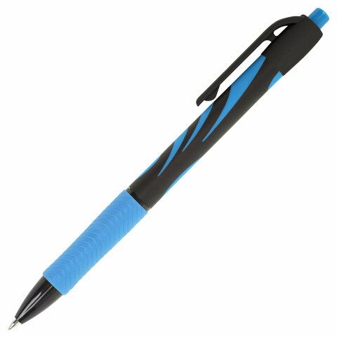 Ручка шариковая автоматическая BRAUBERG ULTRA-RT, СИНЯЯ, 0,7 мм, линия 0,35 мм_1