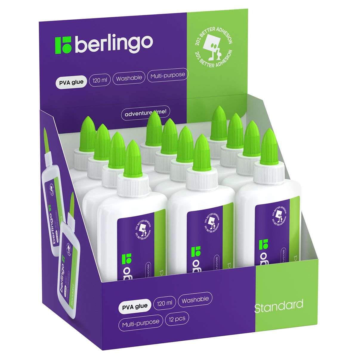 Клей ПВА Berlingo "Standard", 120мл_1