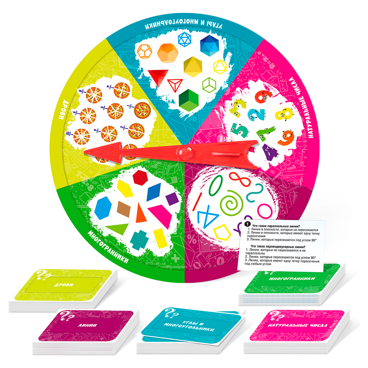 Игра настольная Десятое королевство "Викторина. Алгебра. Геометрия"_1