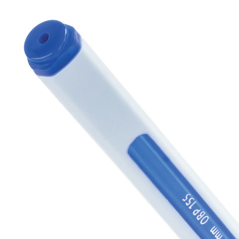 Ручка шарик. масл. BRAUBERG "Extra Glide Soft White", СИНЯЯ, узел 0,7 мм_3
