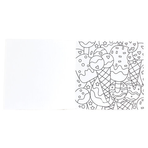 Книжка-раскраска ДЛЯ МАРКЕРОВ MyArt, РЕЛАКС, 213х213 мм, бумага 120 г/м2, 36 стр._1
