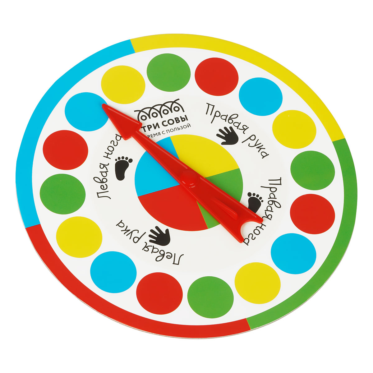 Игра напольная ТРИ СОВЫ "Веселый твист", поле 1,2м*1,8м, картонная коробка_2