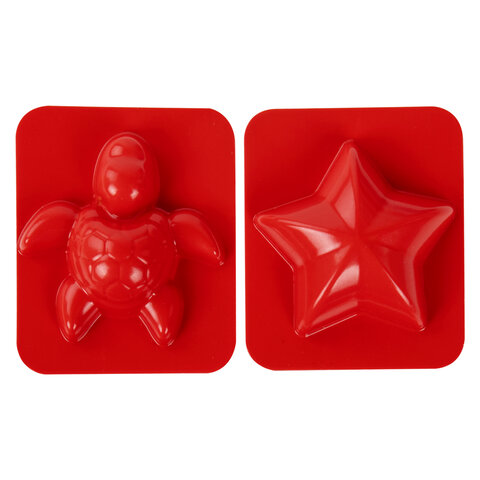 Песок для лепки кинетич. BRAUBERG KIDS, песочный, 500 г, 2 формочки, ведерко_1