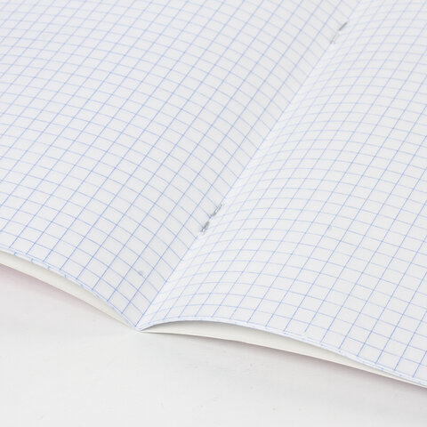 Тетрадь 12 л. ЮНЛАНДИЯ КЛАССИЧЕСКАЯ, клетка, обложка картон, ГОЛУБАЯ_1