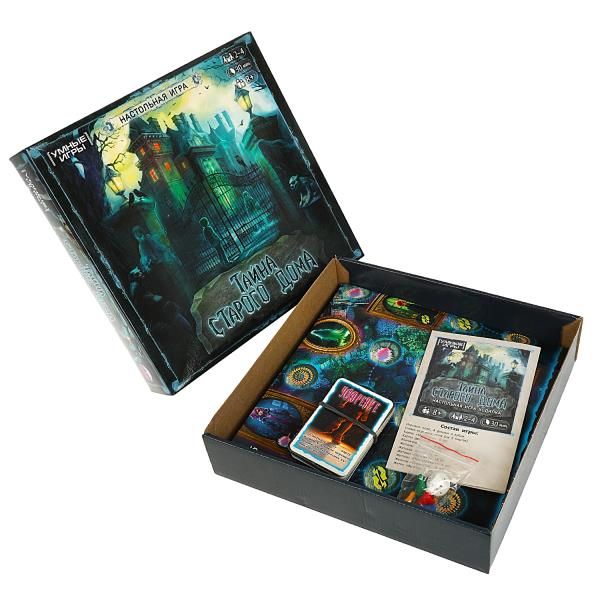 Тайна старого дома. Настольная игра-ходилка. Умные игры_2
