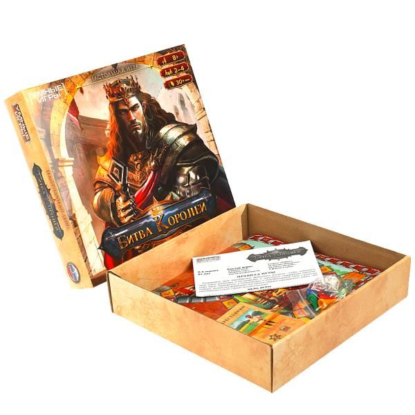 Битва королей. Настольная игра-ходилка. Умные игры._2