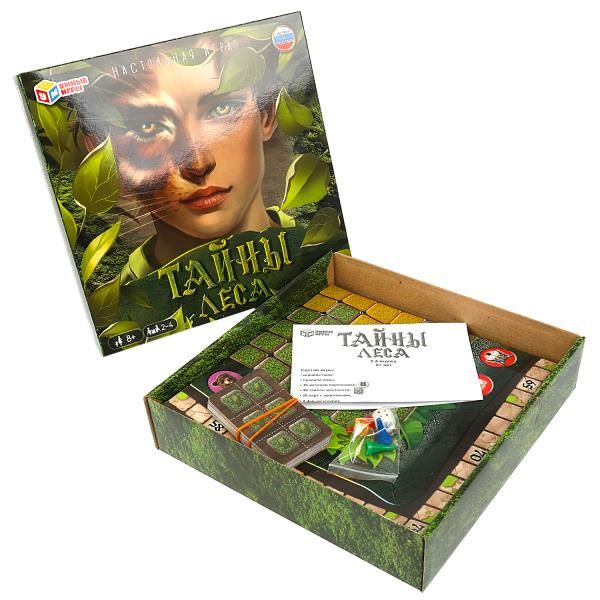 Тайны леса. Настольная игра-ходилка. Умные игры_1