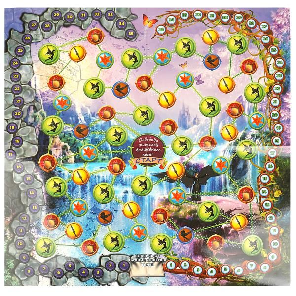 Королева тьмы. Настольная игра-ходилка. Умные игры._2