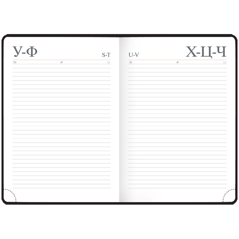 Ежедневник недатированный, А5, 160л., кожзам, OfficeSpace "Flag", триколор_3