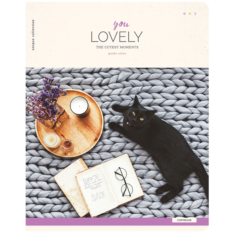 Тетрадь 96л., А5, клетка ArtSpace "Питомцы. You lovely"_4