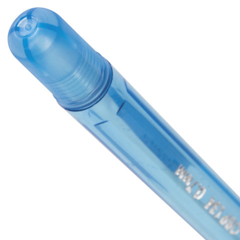 Ручка шариковая масляная BRAUBERG "Olive Pen Tone", СИНЯЯ, корпус тонированный, пишущий узел 0,7 мм,_1