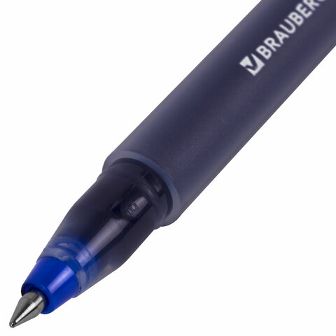 Ручка гелевая BRAUBERG "X-WRITER 1800", УВЕЛИЧЕННАЯ ДЛИНА ПИСЬМА 1 800 м, СИНЯЯ, стандартный узел 0,_2