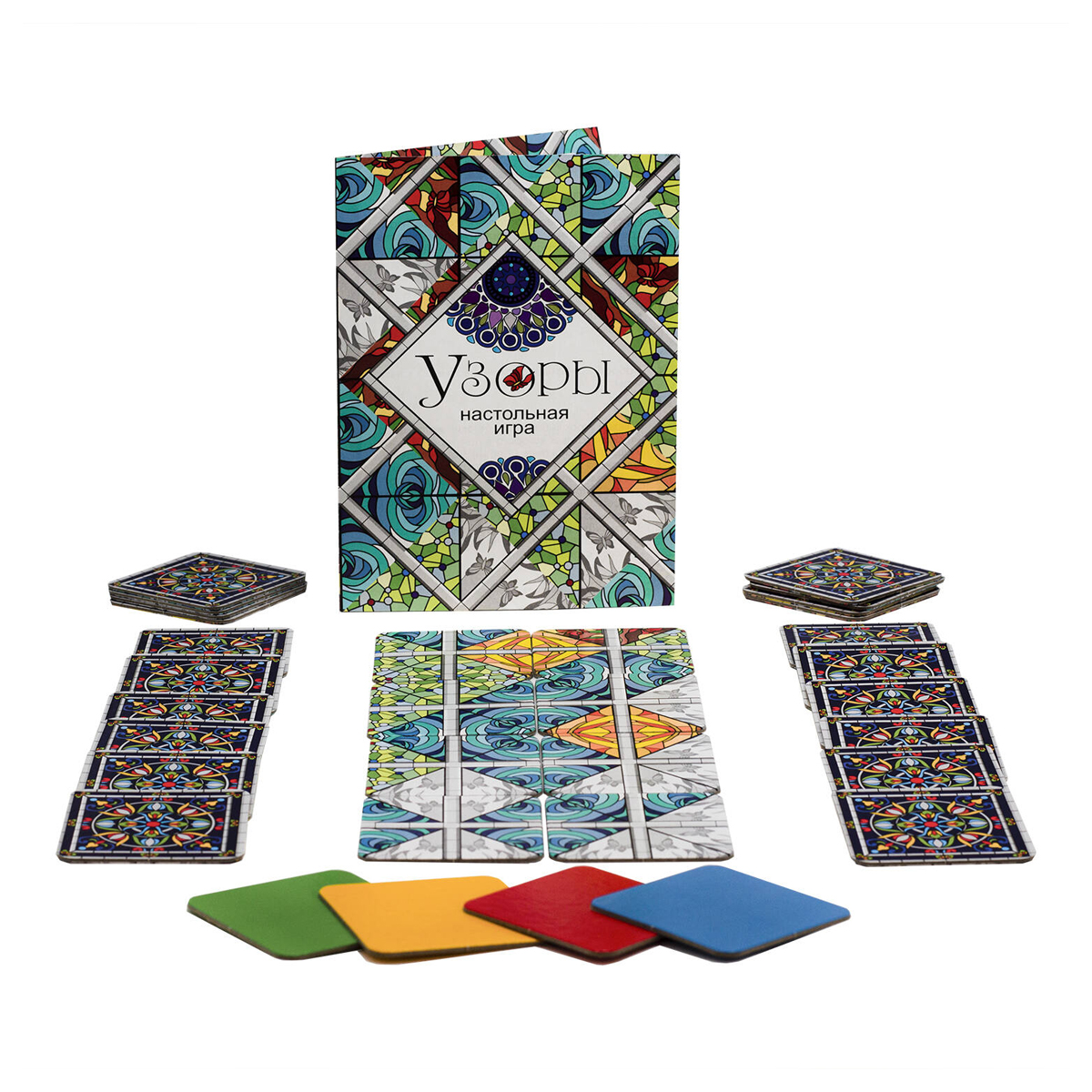 Игра настольная Origami "Узоры", картонная коробка_1