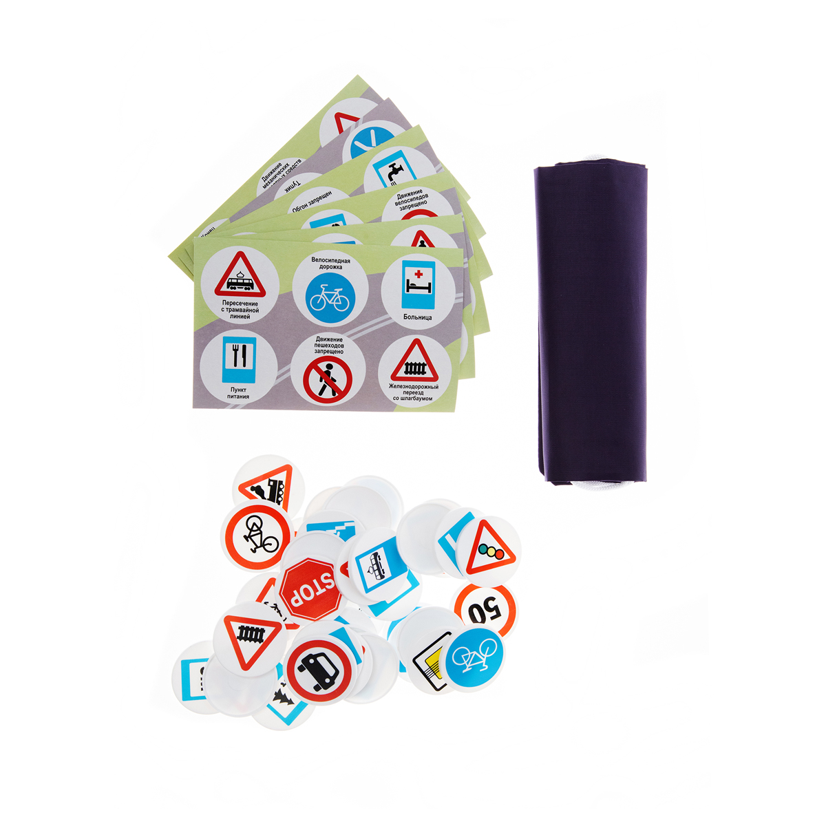 Игра настольная Лото Десятое королевство "Знаки дорожного движения"_2