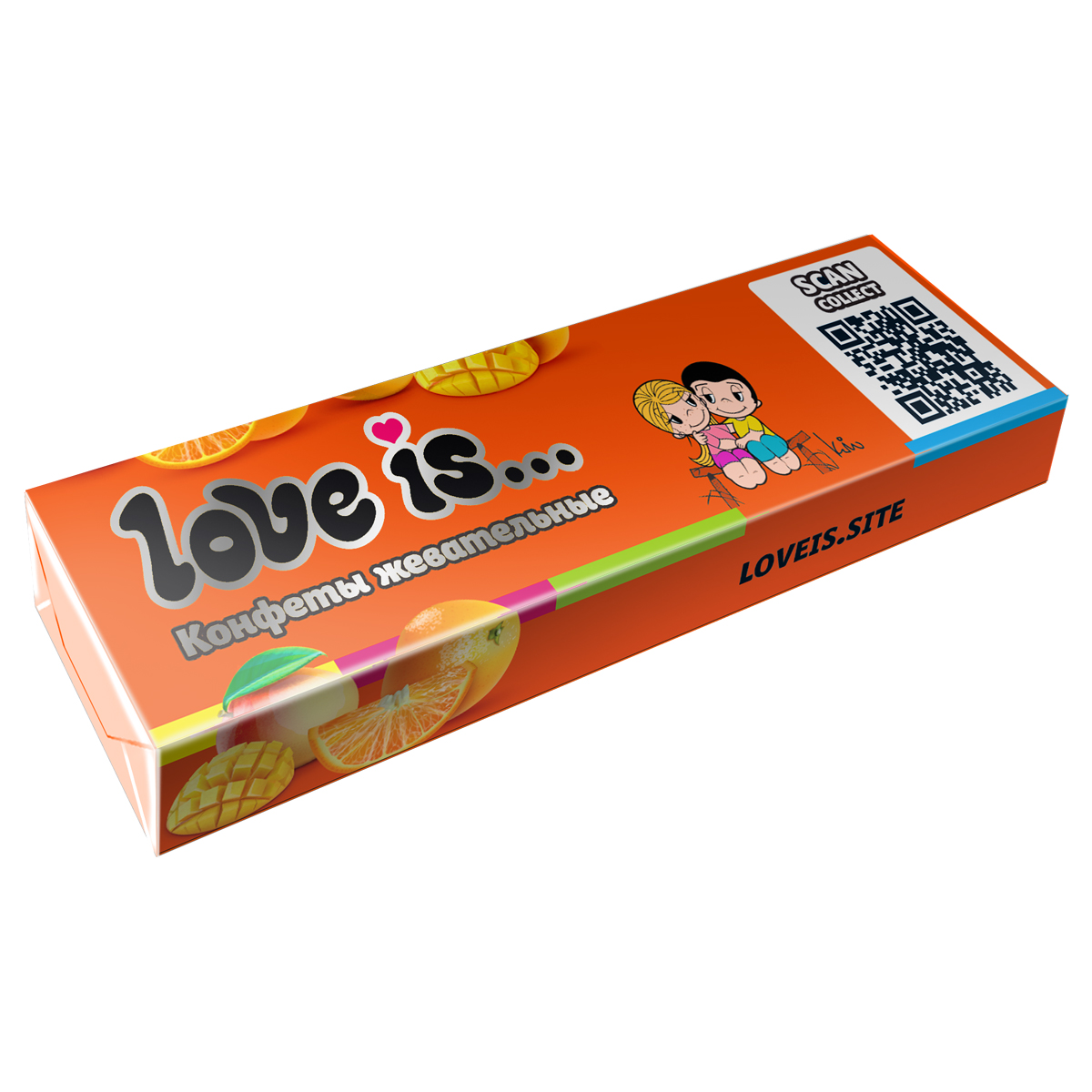 Жевательная конфета Love is…, 20г ассорти_1
