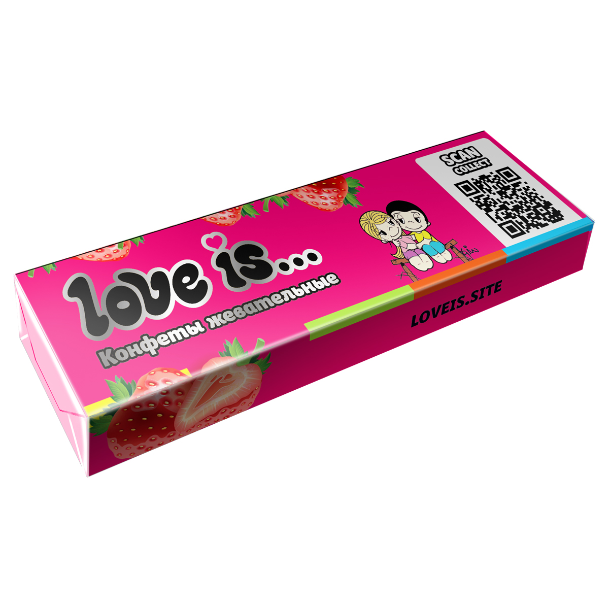 Жевательная конфета Love is…, 20г ассорти_3