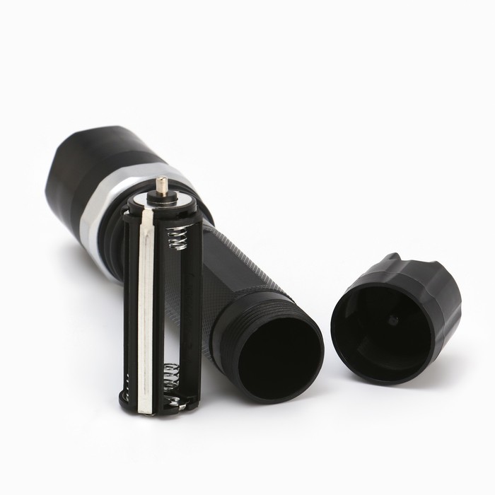 Фонарь ручной, 1 Вт, LED, 3 AAA, ZOOM, 14.5 x 3.4 см   9129376_1