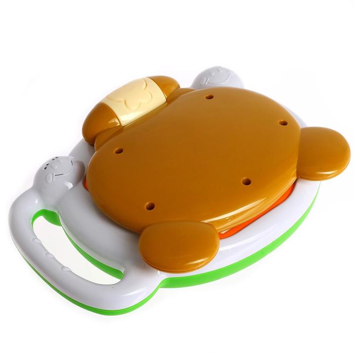 Обучающий компьютер «Медвежонок», звук, цвет коричневый_1