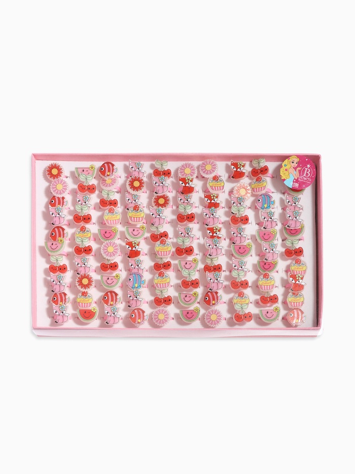 Кольцо «Выбражулька» фантазия, форма МИКС, цветное, безразмерное_1