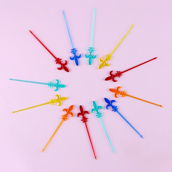 Шпажки для канапе «Лилия», в наборе 50 штук_1