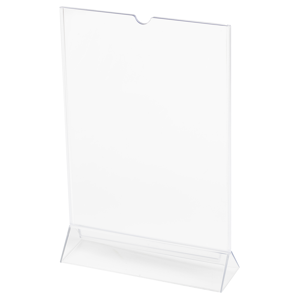 Тейбл-тент (Подставка для рекламы) OfficeSpace, А4, двухсторонний, вертикальный_2