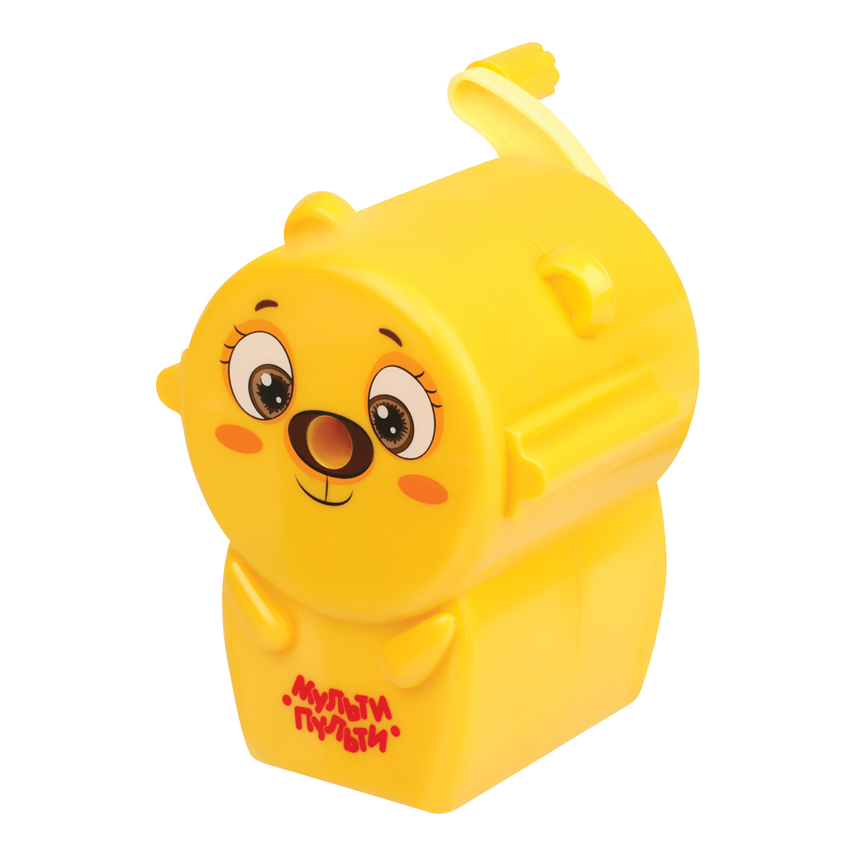 Точилка механическая Мульти-Пульти "Медвежонок", пласт. корпус, инд. упаковка_1