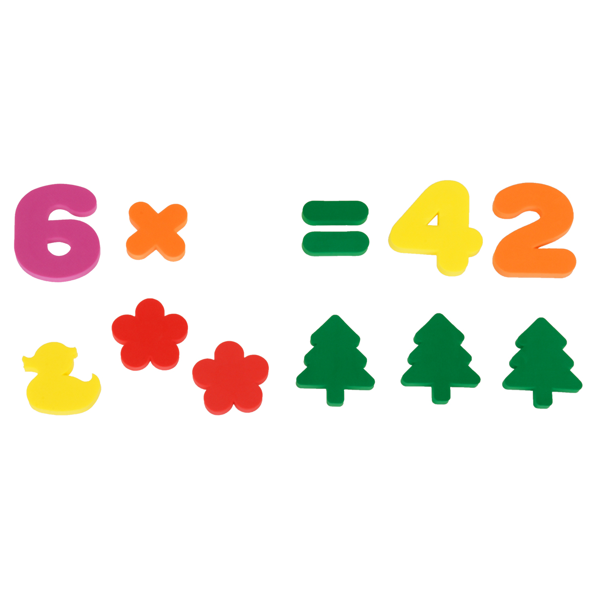 Набор для купания ТРИ СОВЫ "Аква Математика", EVA, 5 плашек, 57 элементов_1