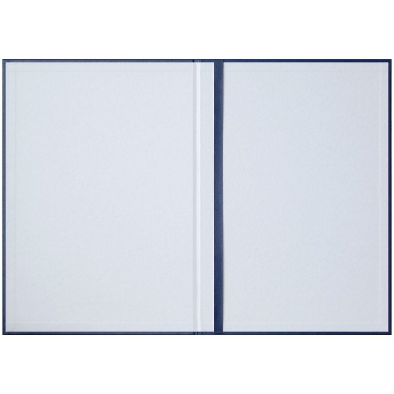 Папка адресная с российским орлом OfficeSpace, А4, балакрон, синий_1