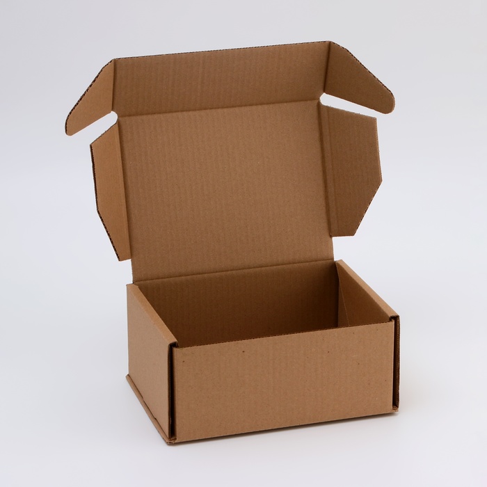 Коробка самосборная, крафт 22×16.5×10 см_1