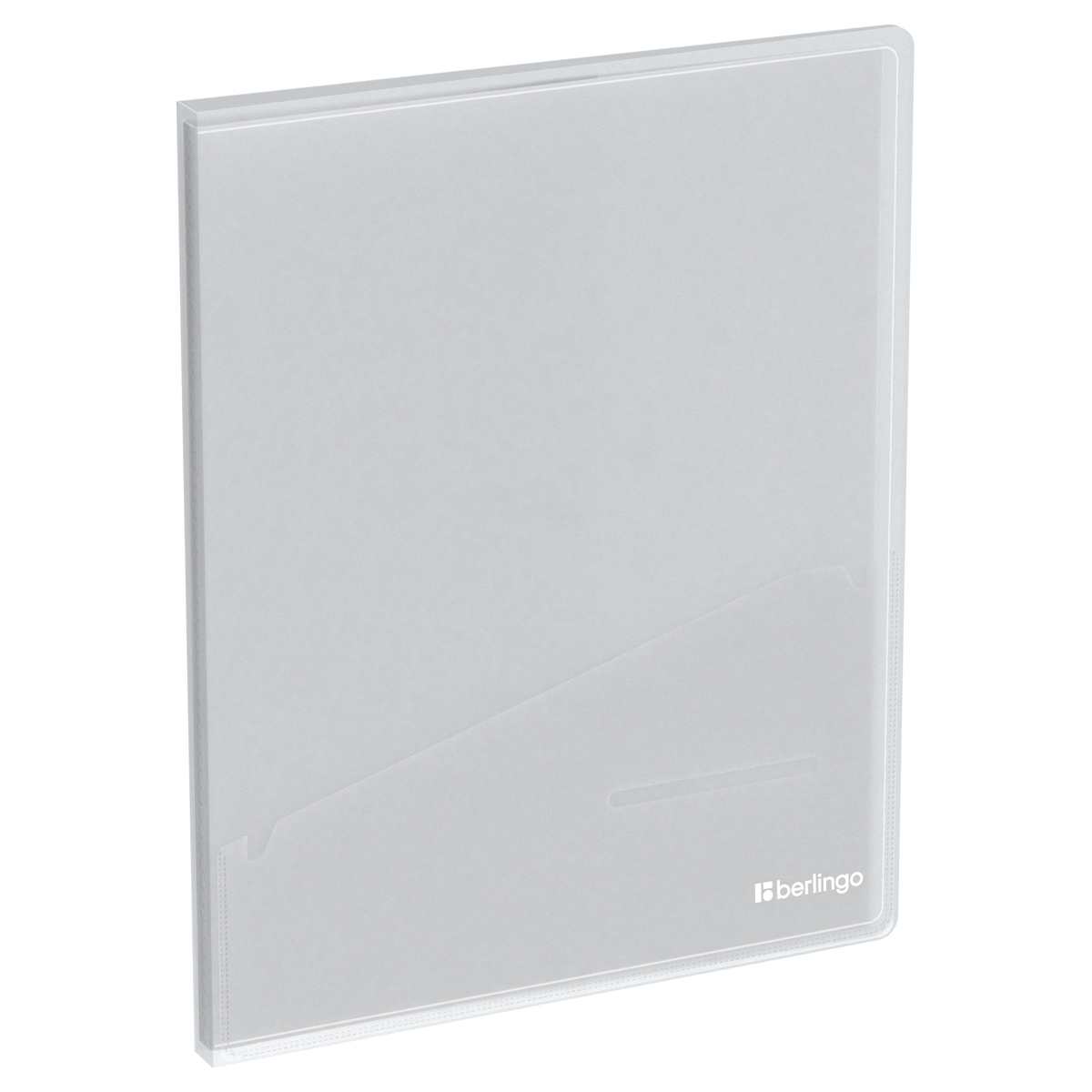Папка с 10 вкладышами Berlingo "No Secret" А4, 17мм, 700мкм, полупрозрачная, с внутр. карманом_1