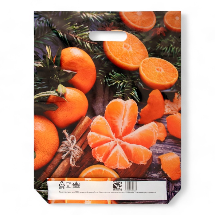 Пакет вырубная ручка 38*45+6 (60) НГ_1