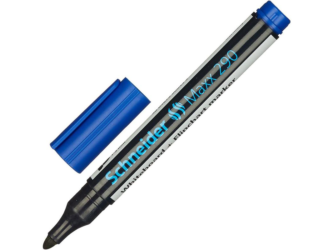 Маркер для белых досок Crown "Multi Board" черный, пулевидный, 3мм_5